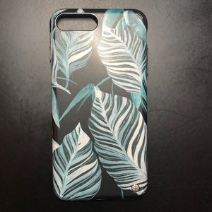 Floral leaf iPhone 7/8 plus case